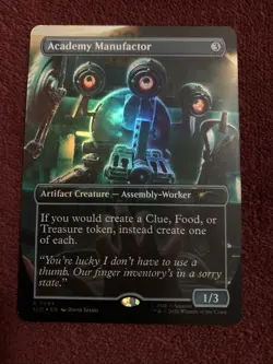 Academy Manufactor (7094) Secret Lair Drop Foil - Image 1