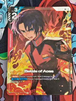 Gundam Card Game GD01-111 Battle Of Aces Alternative Art - Image 1