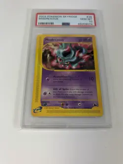 Pokemon Misdreavus Skyridge #39 PSA 10 Gem Mint E-card Low Pop - Image 1