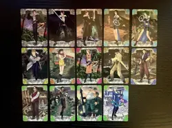 Final Fantasy Carddass Lot Set of FF6 FF7 FF8 cards Bandai SQUARE - Image 1
