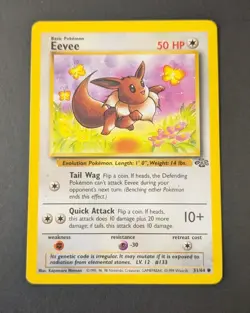 Eevee 51/64 - Jungle Set WOTC *LP* Common Pokemon Card - Image 2