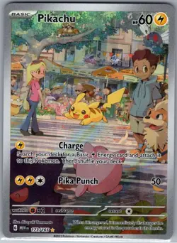 Pikachu 173/165 SV: Scarlet & Violet 151 - Pokemon Card - NM - Image 1