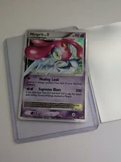 Mesprit LV.X 143/146 Legends Awakened Holo Card Near Mint Condition - Image 1