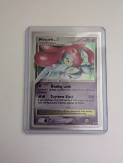 Mesprit LV.X 143/146 Legends Awakened Holo Card Near Mint Condition - Image 3