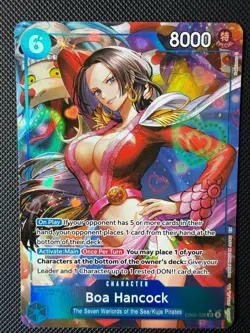 One Piece Card Game Boa Hancock EB03-026 Alternate Art Super Rare - Image 1