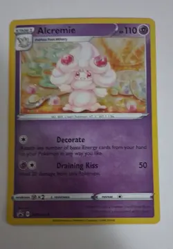 Alcremie Cosmos Holo SWSH058 SWSH: Sword & Shield Promo Cards - Image 1