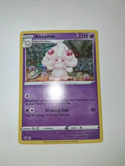 Alcremie Cosmos Holo SWSH058 SWSH: Sword & Shield Promo Cards - Image 2