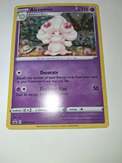 Alcremie Cosmos Holo SWSH058 SWSH: Sword & Shield Promo Cards - Image 4