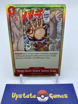 One Piece Ultra Deck 10 "Gum-Gum Giant Sumo Slap" ST10-015 - Image 1