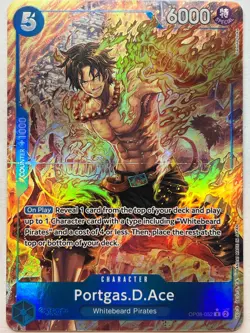 Portgas.D.Ace (Parallel) OP08-052 - Two Legends - One Piece TCG - Image 1
