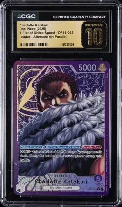 2025 ONE PIECE A FIST OF DIVINE SPEED CHARLOTTE KATAKURI CGC 10 PRISTINE - Image 1