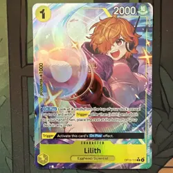 Lilith op13-113 One Piece CCG OP13-113 Alt Art Carrying On His Will English - Image 1