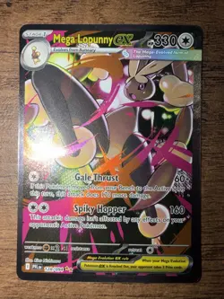Pokemon TCG SIR Mega Lopunny EX 128/094 Phantasmal Flames NM/M Condition - Image 1