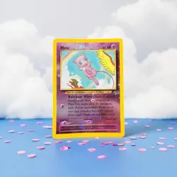 Pokemon TCG Mew 1/18 Southern Islands Holo Rare WOTC Vintage Promo NM Swirl - Image 1