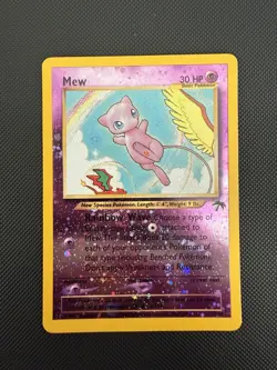 Pokemon Mew Southern Islands Promo 1/18 Reverse Holo Vintage 2001 - Image 1
