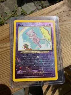 Pokemon Mew Southern Islands Reverse Holo Promo 46/040 Rainbow Wave 30 HP Card - Image 1