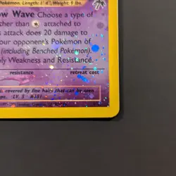 Pokemon Mew TCG Reverse Holo Card 1/18 Southern Islands NM - Image 5
