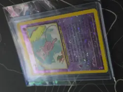 2001 Pokemon English Southern Islands Reverse Holo Mew Promo LP w/ Swirl 🌀 - Image 4