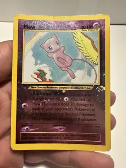 Mew 1/18 - Southern Islands - Reverse Holo - Pokemon Vintage Rare MP - Image 2