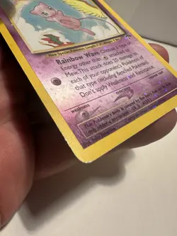 Mew 1/18 - Southern Islands - Reverse Holo - Pokemon Vintage Rare MP - Image 3