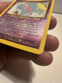 Mew 1/18 - Southern Islands - Reverse Holo - Pokemon Vintage Rare MP - Image 4