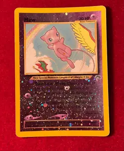 Mew 1/18 - Southern Islands - Reverse Holo - Pokemon Vintage Rare - Image 3