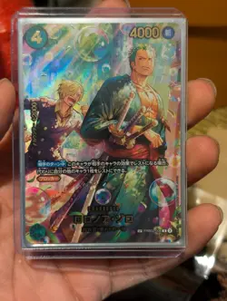 Zoro PRB02-006 SP EGGHEAD CRISIS EB04 NM Japanese ONE PIECE Card - Image 1