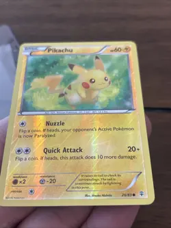 Pokemon TCG Pikachu 26/83 Generations Reverse Holo Common Card Mid Era TCG - Image 2