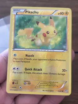 Pokemon TCG Pikachu 26/83 Generations Reverse Holo Common Card Mid Era TCG - Image 5