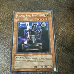 Yugioh Helping Robo For Combat MFC-022 Magician's Force Rare Card - Image 1