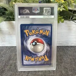 1999 Pokemon Pikachu Yellow Cheeks #058/102 PSA 9 - Image 2