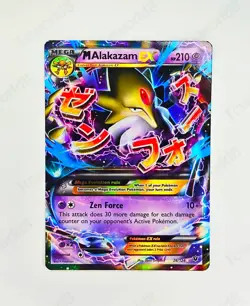 Pokemon TCG XY Fates Collide 26/124 "M Alakazam EX" NM-M - Image 1