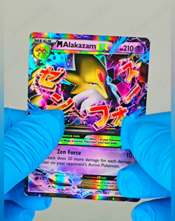 Pokemon TCG XY Fates Collide 26/124 "M Alakazam EX" NM-M - Image 2