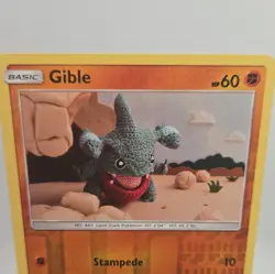 Pokemon TCG Gible Unified Minds 112/236 Reverse Holo Asaka lto - Image 2