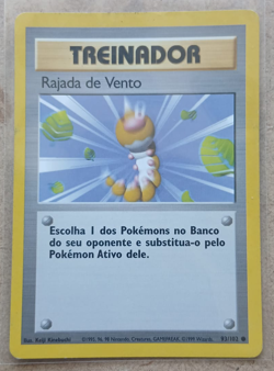 [LP] [PT] POKEMON Gust of Wind #93 Base Set - Image 1