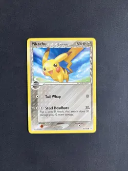 Pokemon TCG Pikachu EX Holon Phantoms 79/110 Regular Common Non Holo - NM/LP - Image 1