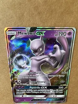 Pokemon TCG Mewtwo GX Shining Legends 39/73 Holo Ultra Rare NM - Image 3