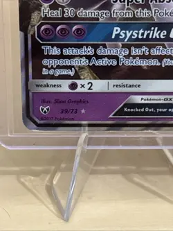 Mewtwo GX 39/73 Shining Legends Ultra Rare Pokemon TCG - NM - Image 2