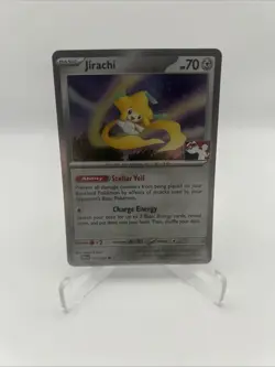 126/182 Jirachi Prize Pack Series 5 Stamped Pokemon TCG Paradox Rift Cosmos Holo - Image 1