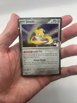 126/182 Jirachi Prize Pack Series 5 Stamped Pokemon TCG Paradox Rift Cosmos Holo - Image 3