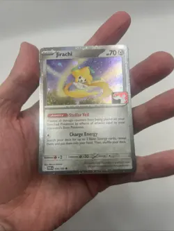 126/182 Jirachi Prize Pack Series 5 Stamped Pokemon TCG Paradox Rift Cosmos Holo - Image 4