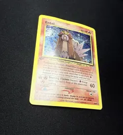 Entei #6 Holo Neo Revelation 1st Edition Pokemon TCG 2001 - Perfect Swirl! - Image 4