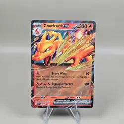 Charizard ex 161 SVP Black Star Promo Scarlet & Violet Holo Pokemon - NM - Image 1
