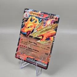 Charizard ex 161 SVP Black Star Promo Scarlet & Violet Holo Pokemon - NM - Image 2