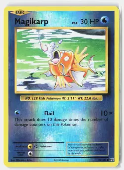 Pokemon tcg XY - Evolutions Magikarp Lightly played - Image 1