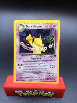 Dark Hypno - Team Rocket - 9/82 - Holo Rare W/Swirl - Pokemon TCG - LP/MP - Image 1
