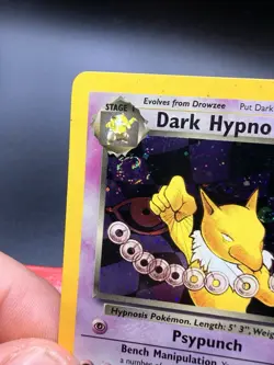 Dark Hypno - Team Rocket - 9/82 - Holo Rare W/Swirl - Pokemon TCG - LP/MP - Image 2