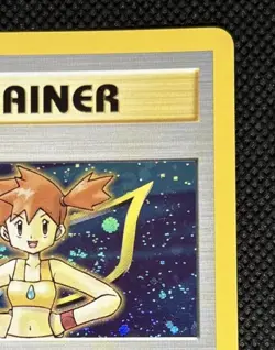 2000 Misty NM+ Swirl Holo Rare 18/132 Gym Heroes Pokemon Super Clean! 🌀 - Image 5