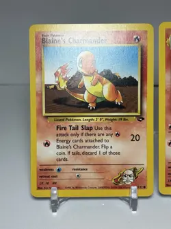 Pokemon Gym Challenge Blaine's Charmeleon 31/132 Charmander 60/132 - Image 2