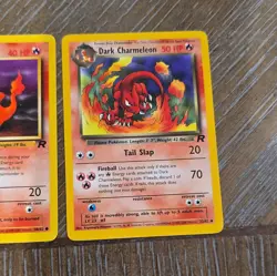 Pokemon Charmander Dark Charmeleon Team Rocket 50/82 32/82 Wizards 2000 Lot 2 - Image 3